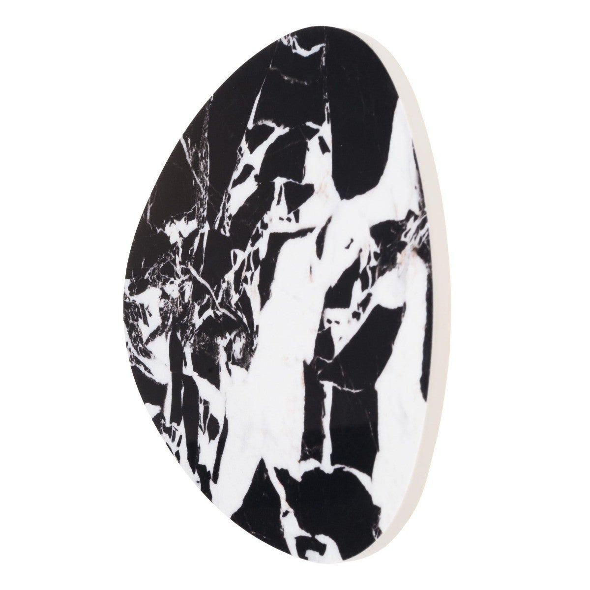 Kinkiet ścienny LED kamień naturalny MARBLES czarno-biały 6W ciepła 235lm kamień wym:18,5x18x4cm IP20 Maxlight