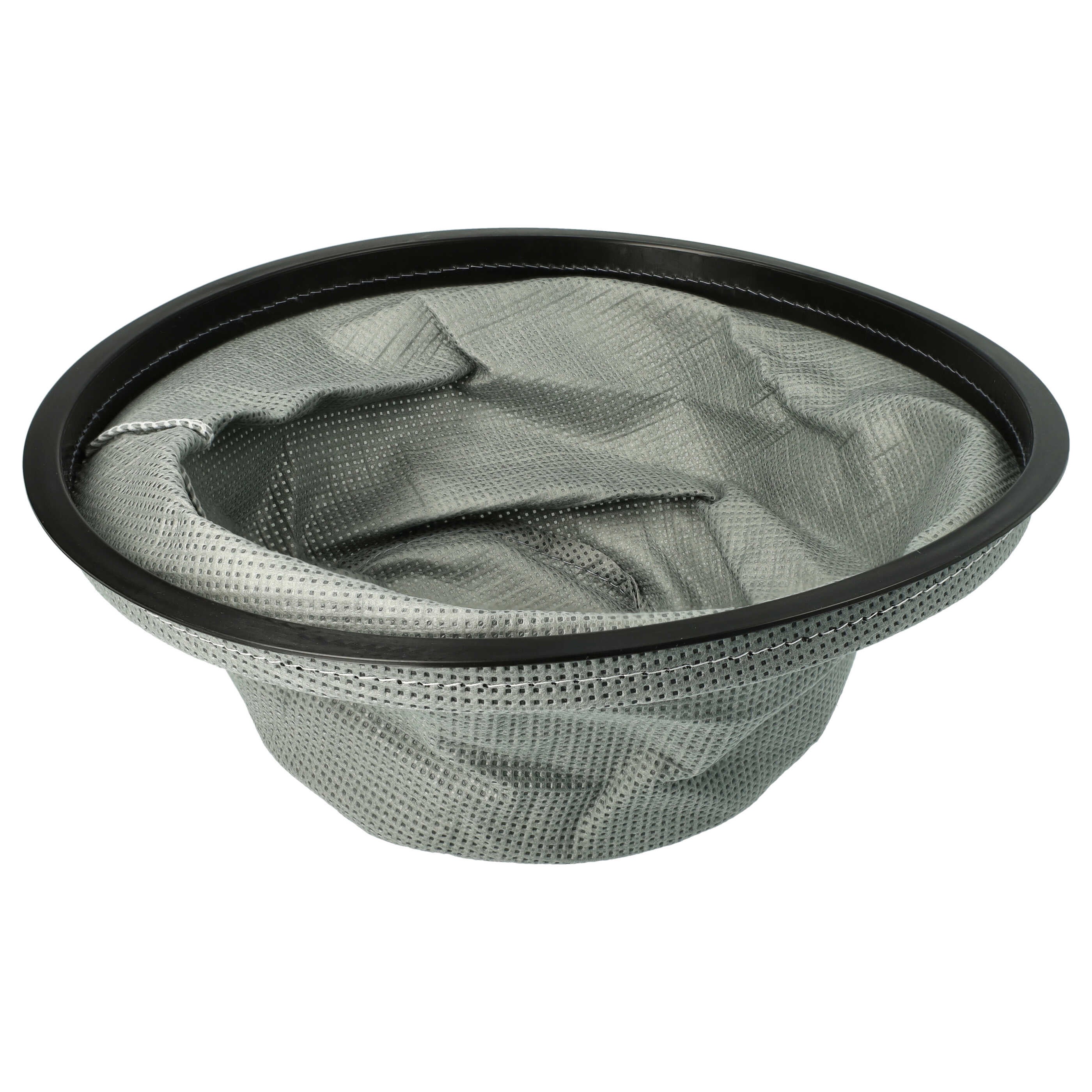 vhbw Filtre à sac remplacement pour 5900779934764 pour aspirateur de cheminée, aspirateur à cendres - Filtre de rechange, lavable, noir / gris - 2