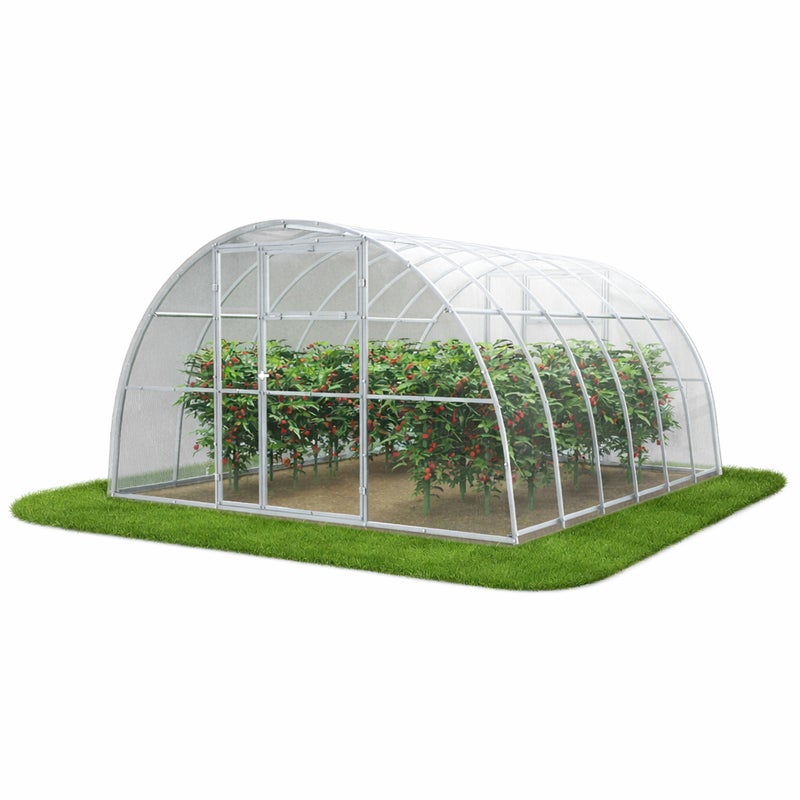 Szklarnia ogrodowa Tunel 3,5x4 m profile 40x20 poliwęglan 5mm - Szklarnia z poliwęglanu