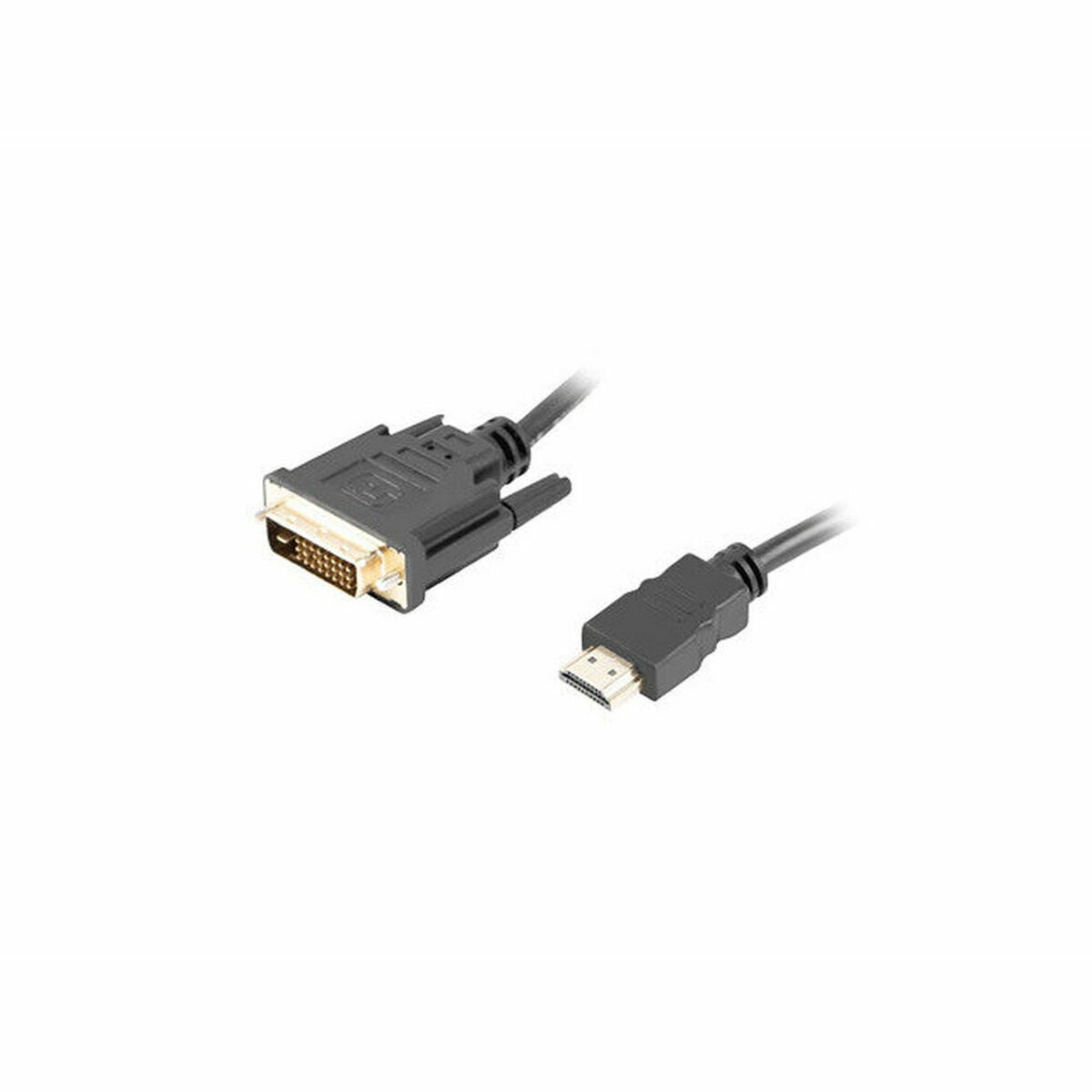 Adaptateur HDMI vers DVI Lanberg CA-HDDV-20CU-0018-BK | Leroy Merlin