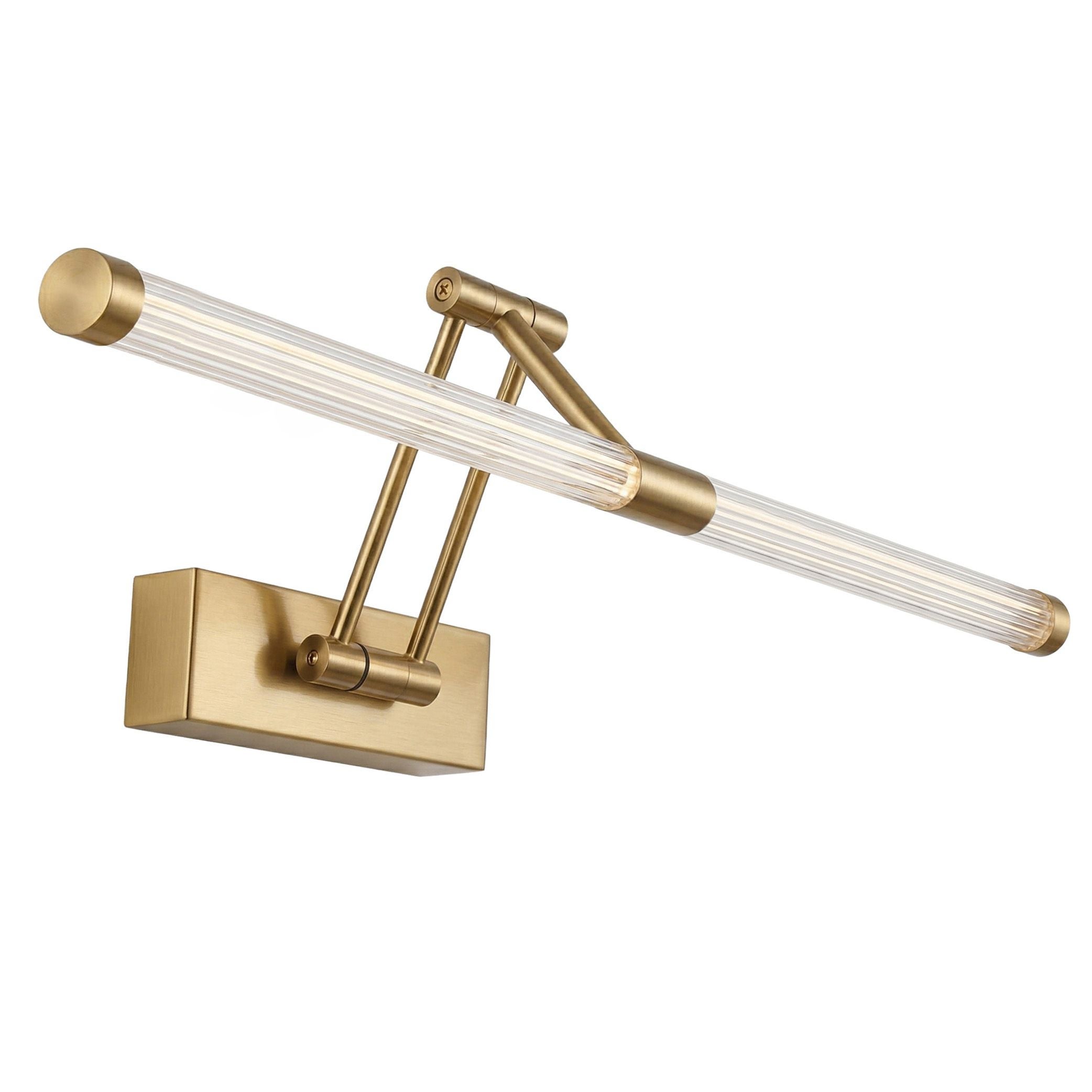 Toolight Aplică Led Pentru Baie APP1900-1W 60cm Brush Gold