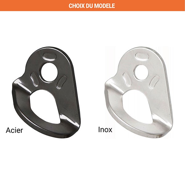 Plaquette d'ancrage M12 - Inox - FA6002712 - 2