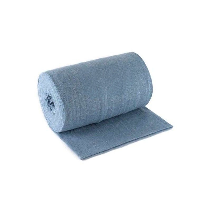 Bobina Rollo bayeta Punto Azul 2,5 kg. Industrial o Particular (se Puede Cortar a la Medida Que desee). Calidad Maxima absorcion y Limpieza. (Gris) - 2