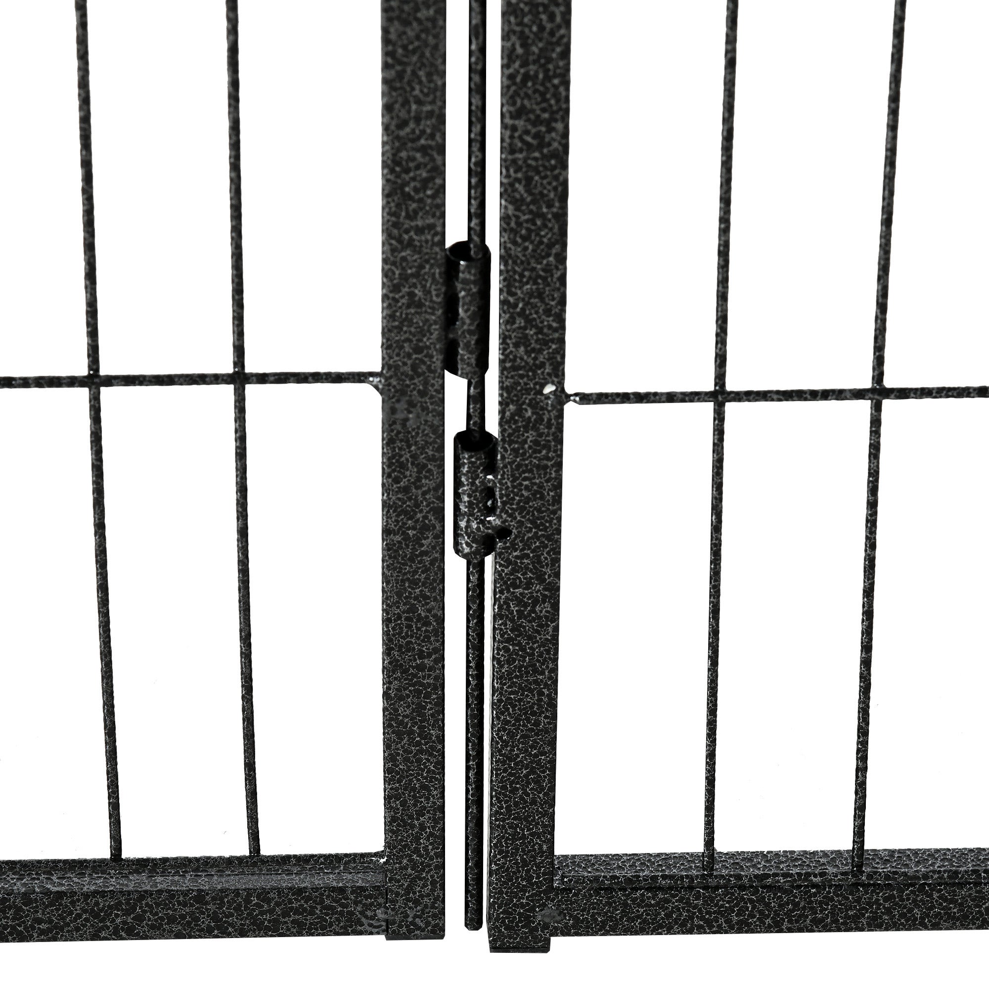 Parque para Cães PawHut Preto Aço 80x60cm - 5