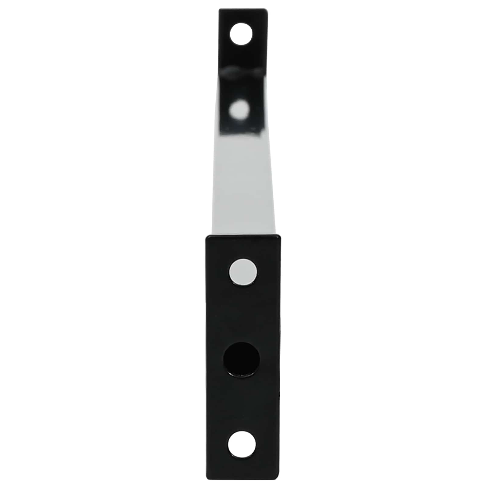 vidaXL Barre de sécurité de fenêtre réglable 3 pcs Noir Acier - 2