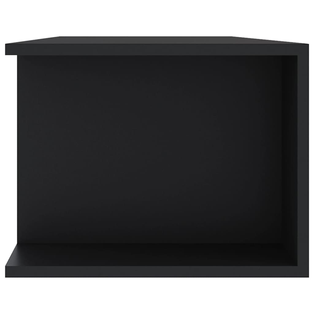Meuble TV avec lumières LED noir 135x39x30 cm - COMFORTXL - 8