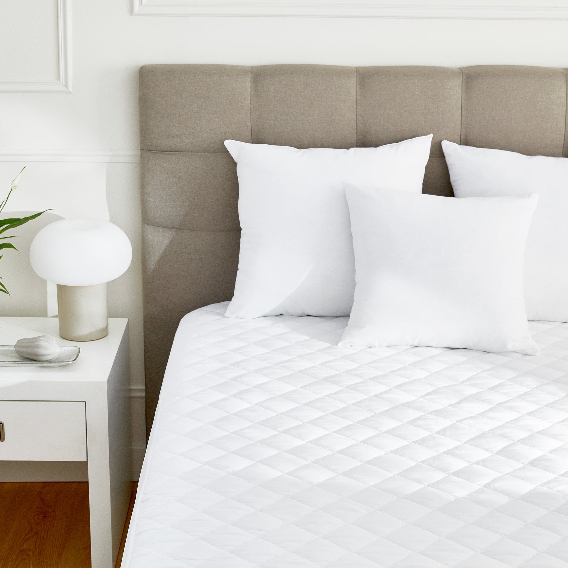 Protector colchón 150x200cm PIKOLIN HOME Impermeable y Antiácaros Hasta 32cm - 6