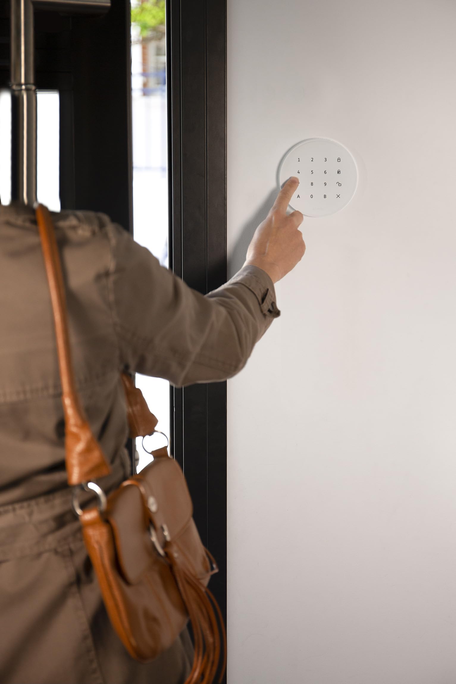 Somfy - Clavier intérieur pour système d'alarme Home Alarm - Auto-protégé - 6