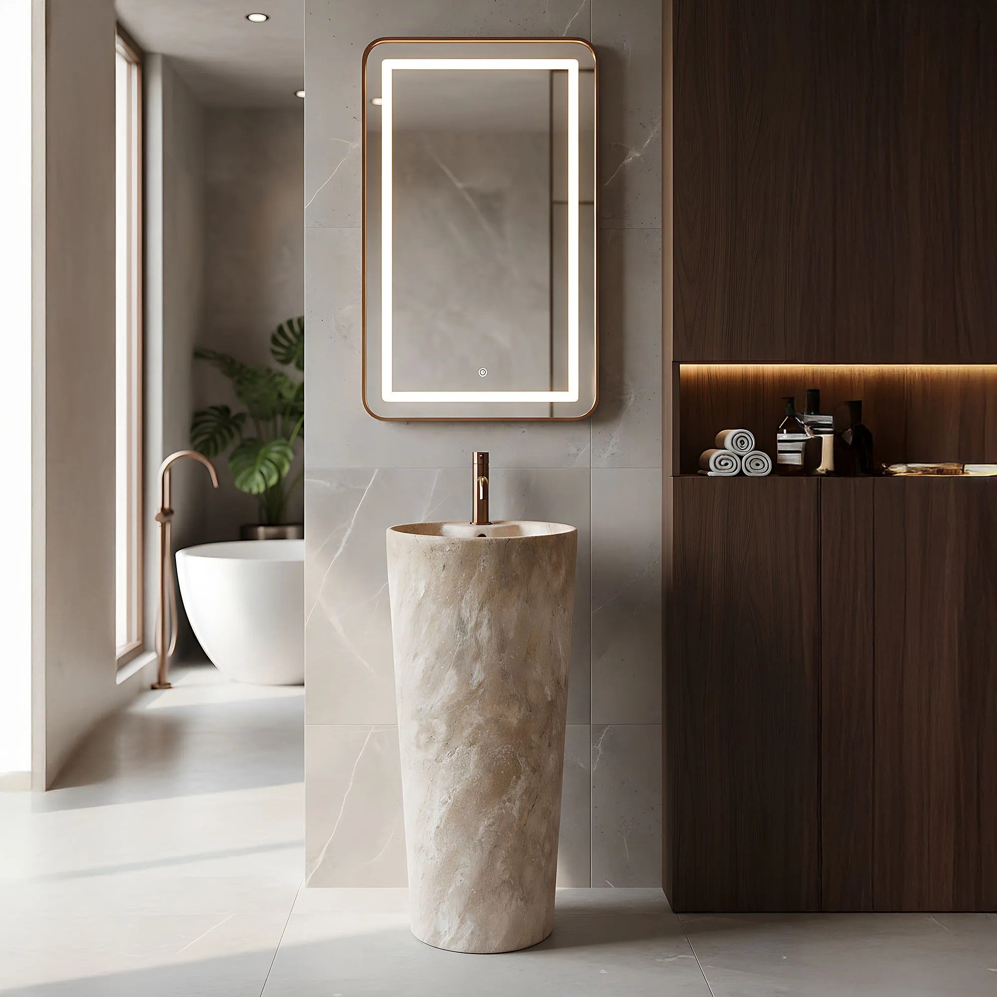VASQUE AUTOPORTANTE REA BLANKA SAVANA MATT BEIGE - 5