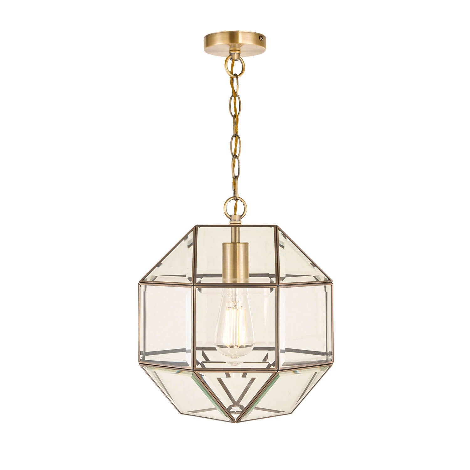 Lámpara de techo blackwell bronce, laura ashley