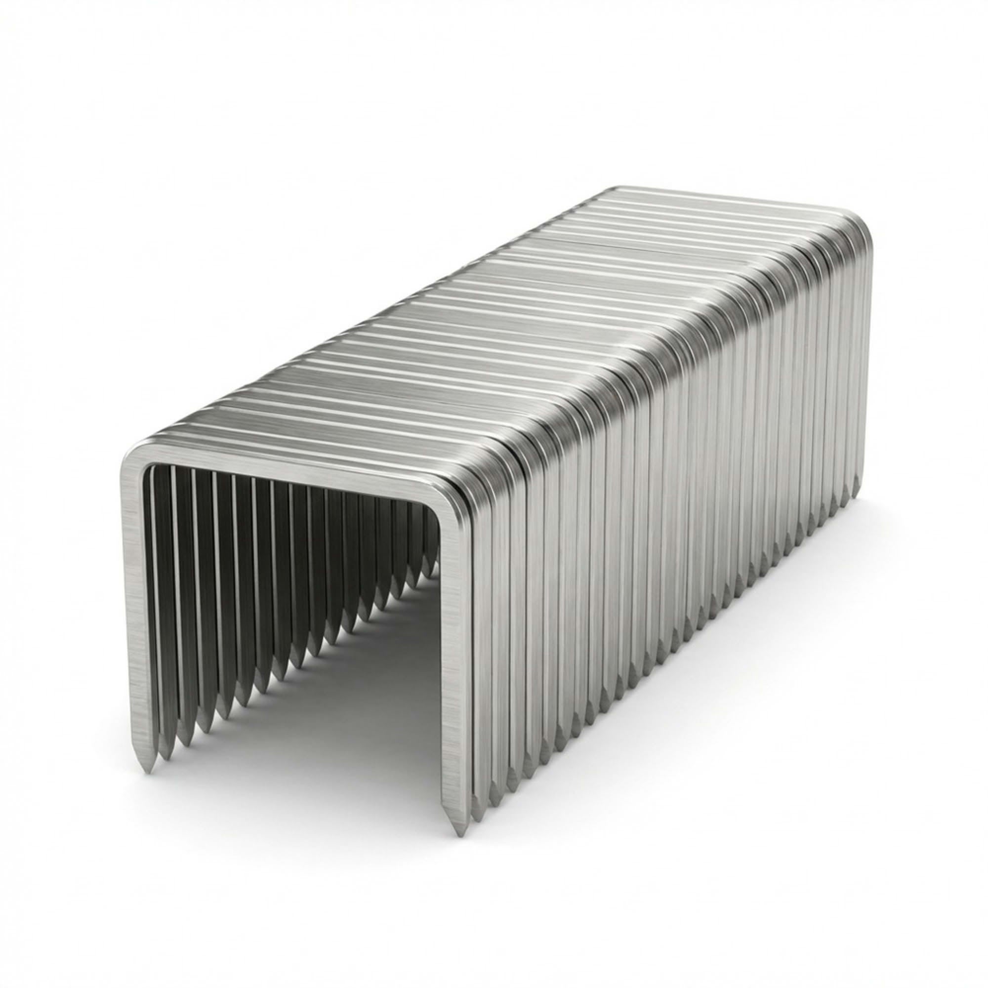 2 400 Agrafes GB INOX - 10,8 x D. 1,2 mm - Alsafix - Longueur 35 mm ...