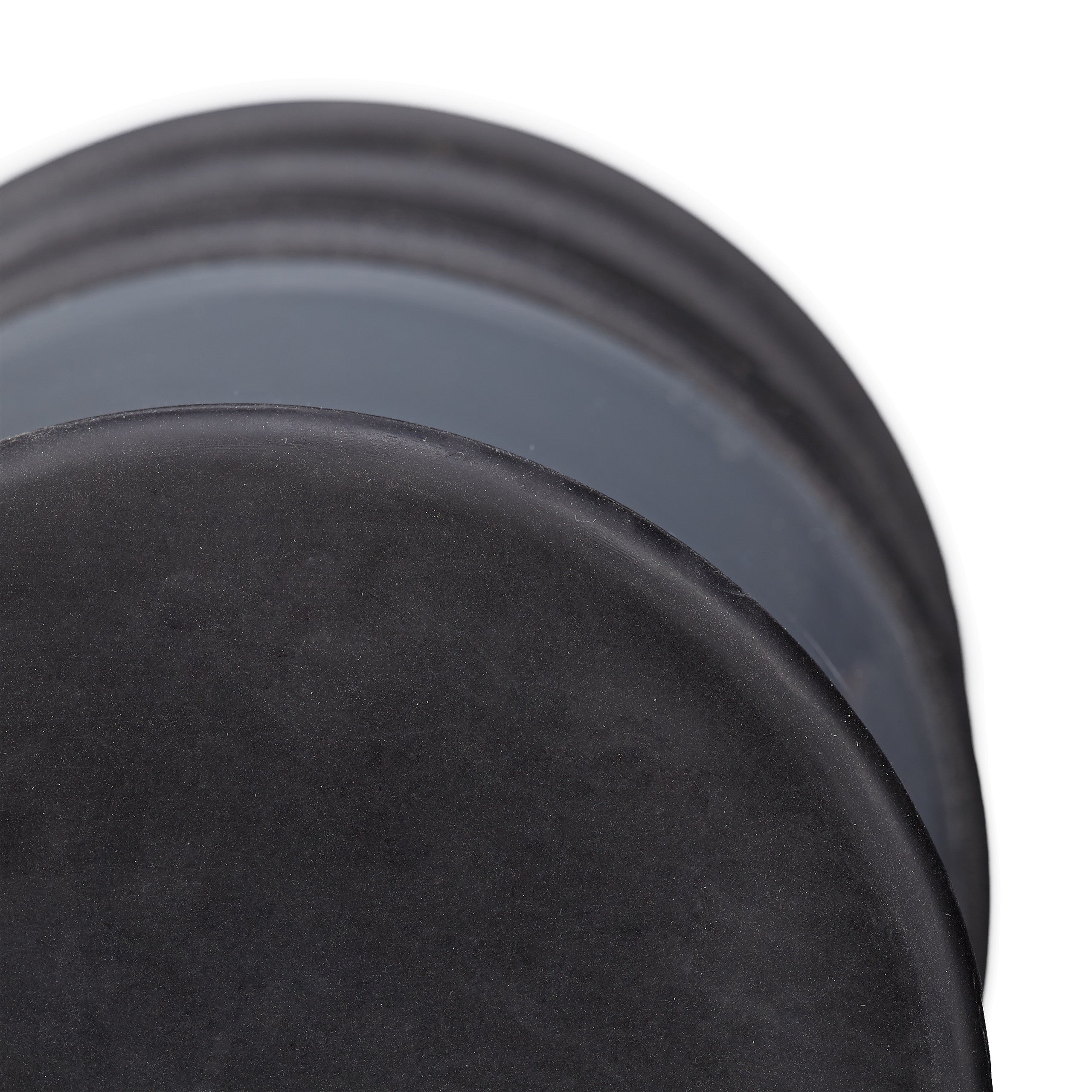 2x Fermaporta a Pavimento, Blocca Porte e Finestre, Grande, con Stella, 8 cm di Altezza, Grigio Scuro - 7