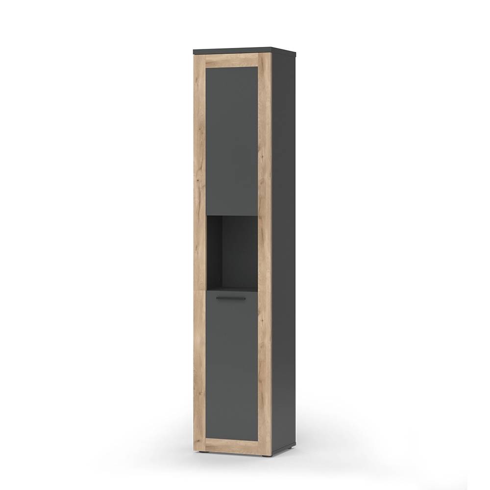 Vicco Szafka łazienkowa Niko, Antracyt, 40 x 194.3 cm