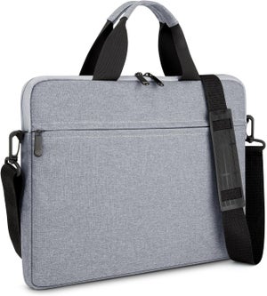 Sacoche Ordinateur Portable 14-15 Pouces – Extensible 3,7L à 10,3L, Avec Compartiment Protégé