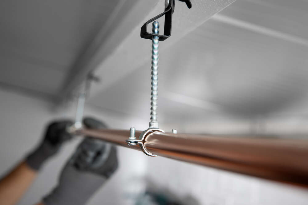 Collier simple M6 - Zingué 40 mm - Boite de 50 - 4