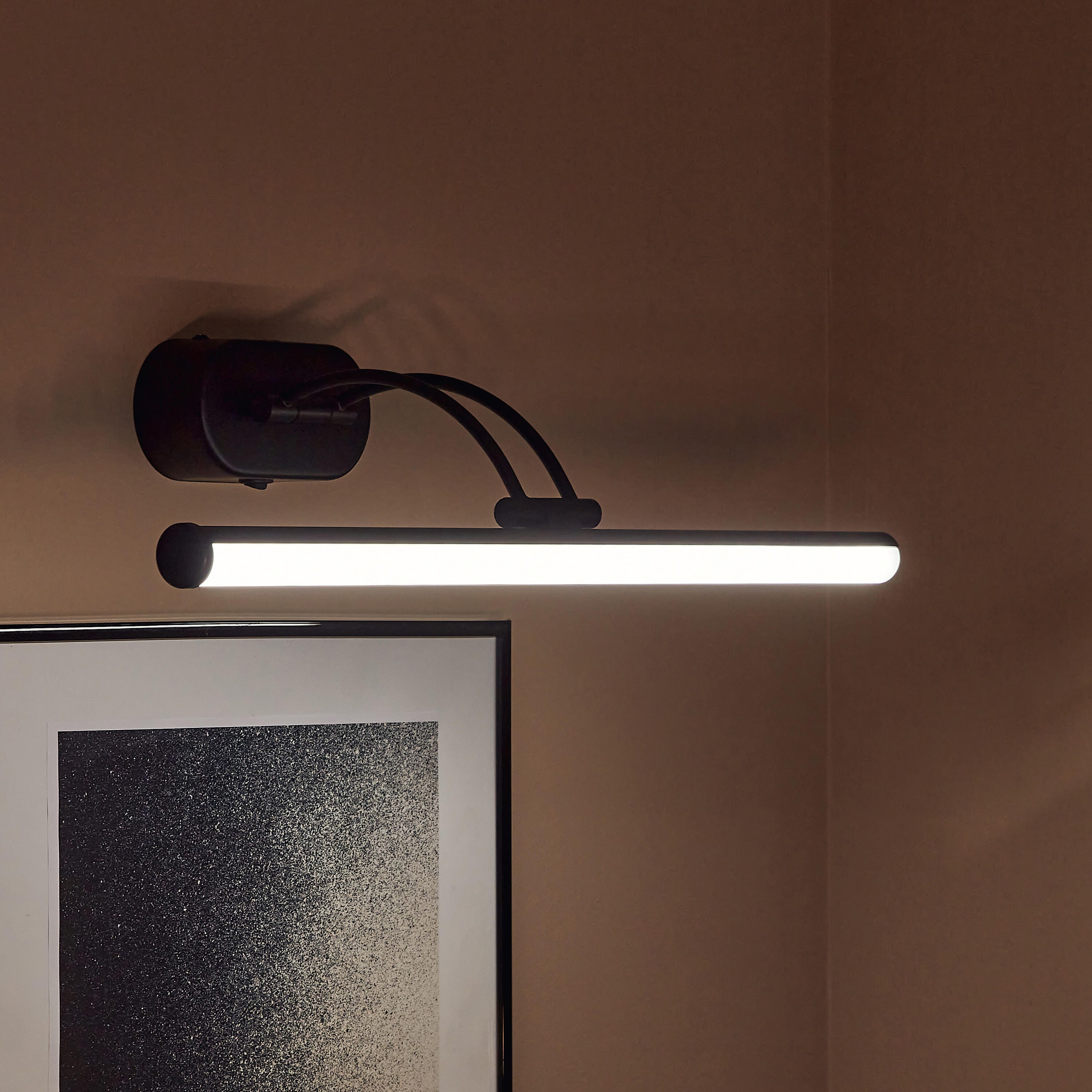 INSPIRE - Lampada da parete a LED MADZI - LED integrato 1200 LM - Da 3000 a 4000 K - Metallo nero - 5