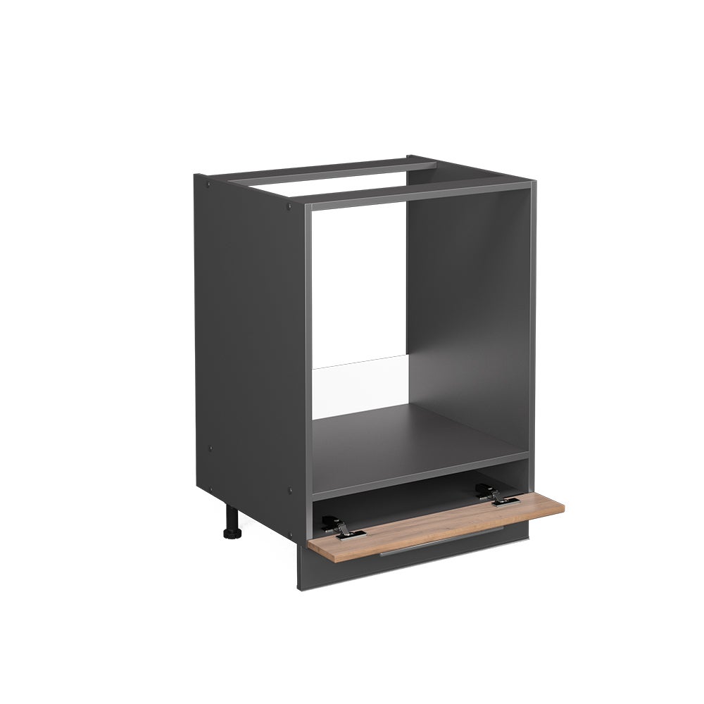 Vicco Meuble pour four Fame-Line, Chêne de force doré, 60cm sans PT - 4