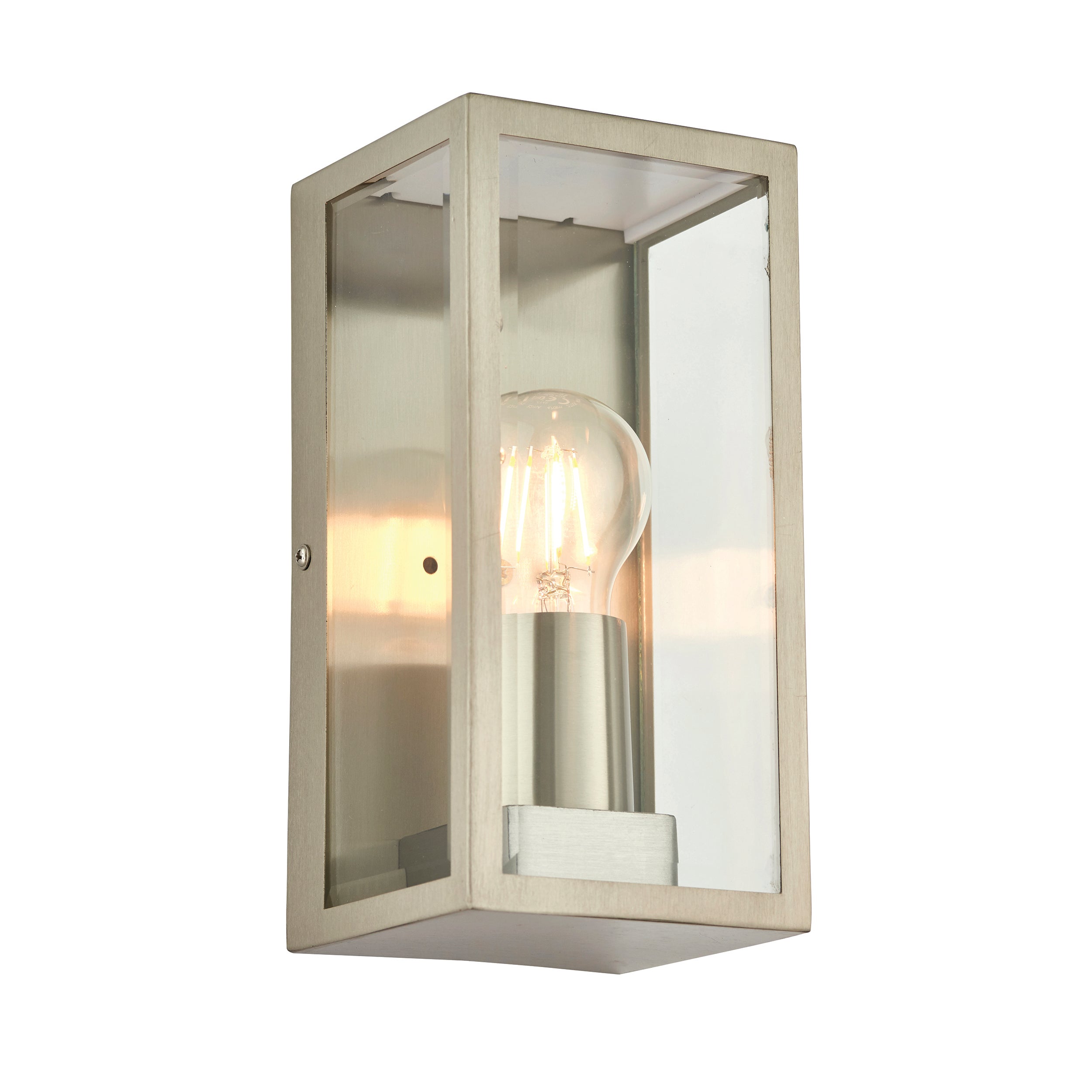Kinkiet zewnętrzny LED OXFORD 28W 4000K 2600lm metal chromowany-srebrny wym:23,5x11,5x11cm IP44 Endon