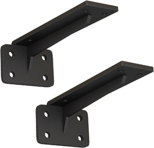 Support Mural Pour Barre De Son - Étagère Flottante Réglable Profondeur 9-14 Cm, Fixation Solide