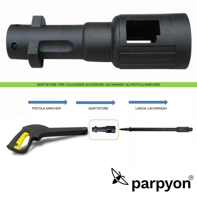 Adattatore Di Prolunga Per Worx Hydroshot - Estensione Per Lavaggio Auto Senza Fissaggio - Foto 2