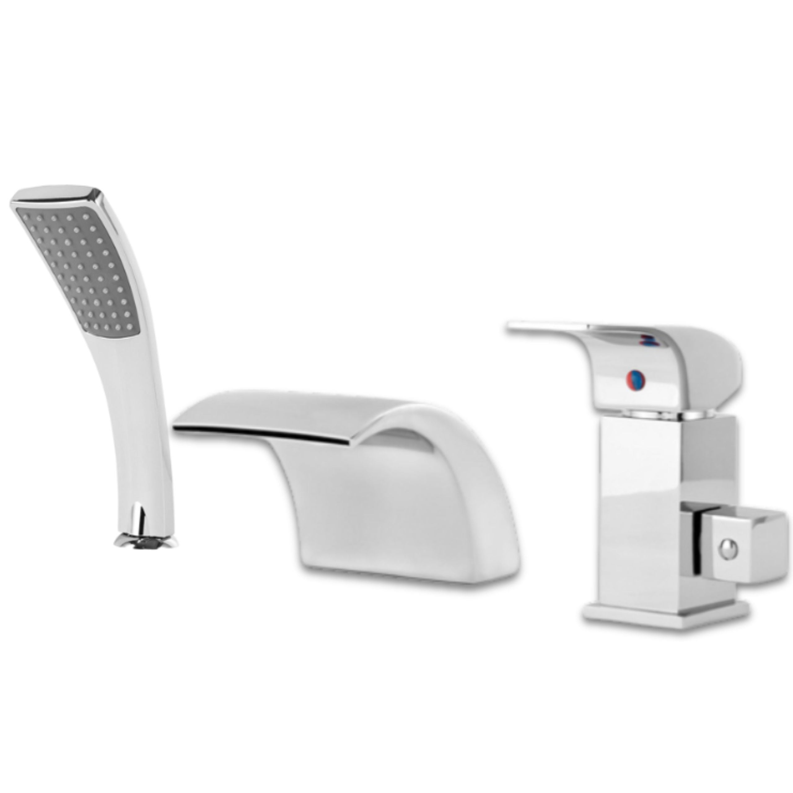 SILLA BATERIA WANNOWA 3-OTWOROWA CASCADE NAWANNOWA CHROM