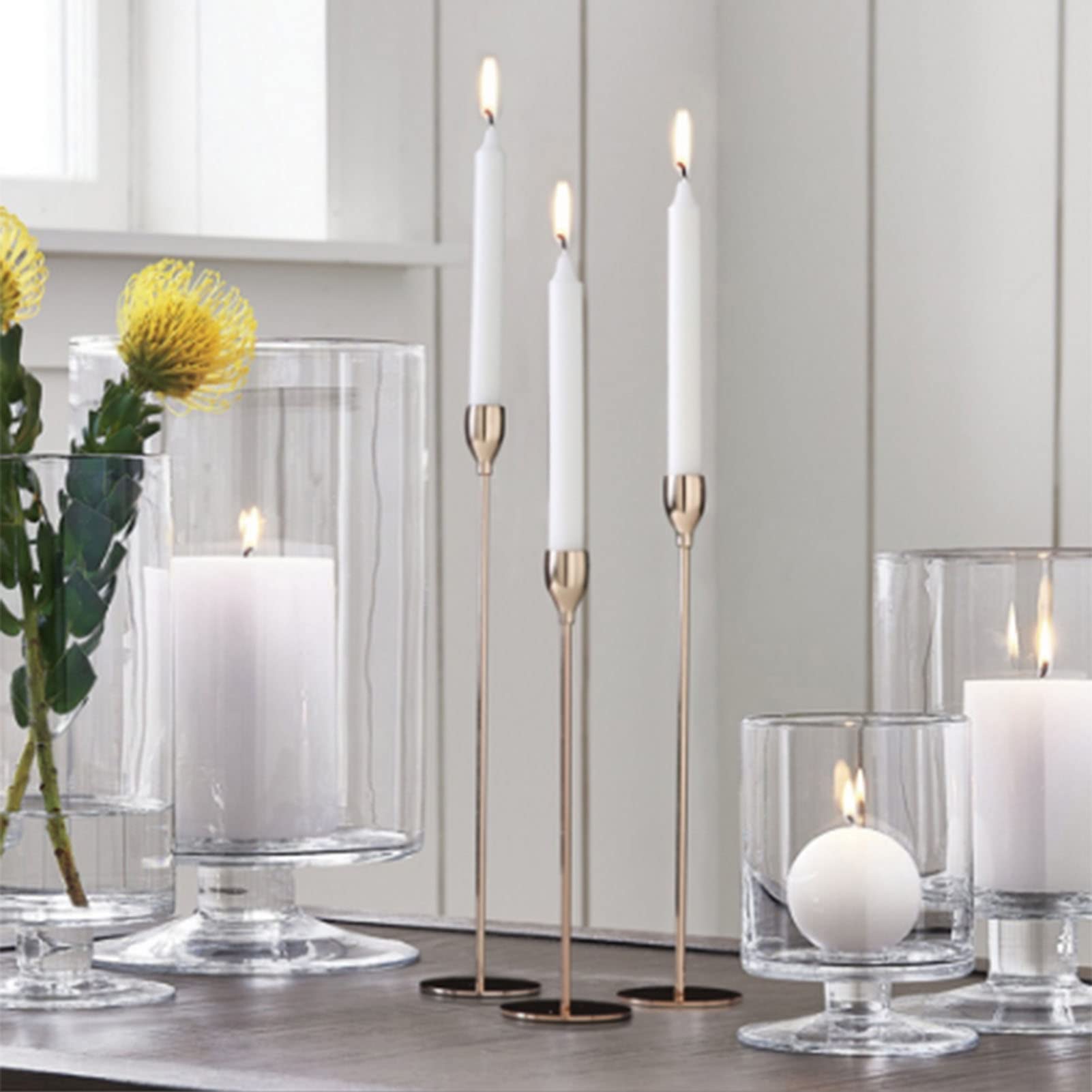 Portacandele oro - : : Candelabro : Porta Candele Da Tavolo Oro