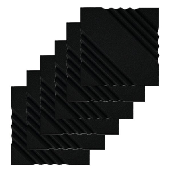 Akustyczna pianka pochłaniająca zestaw sztuk Panel przeciwhałasowy ścian sufitów Izolacja akustyczna ochrona przeciwpożarowa Nie wymaga podkładowego