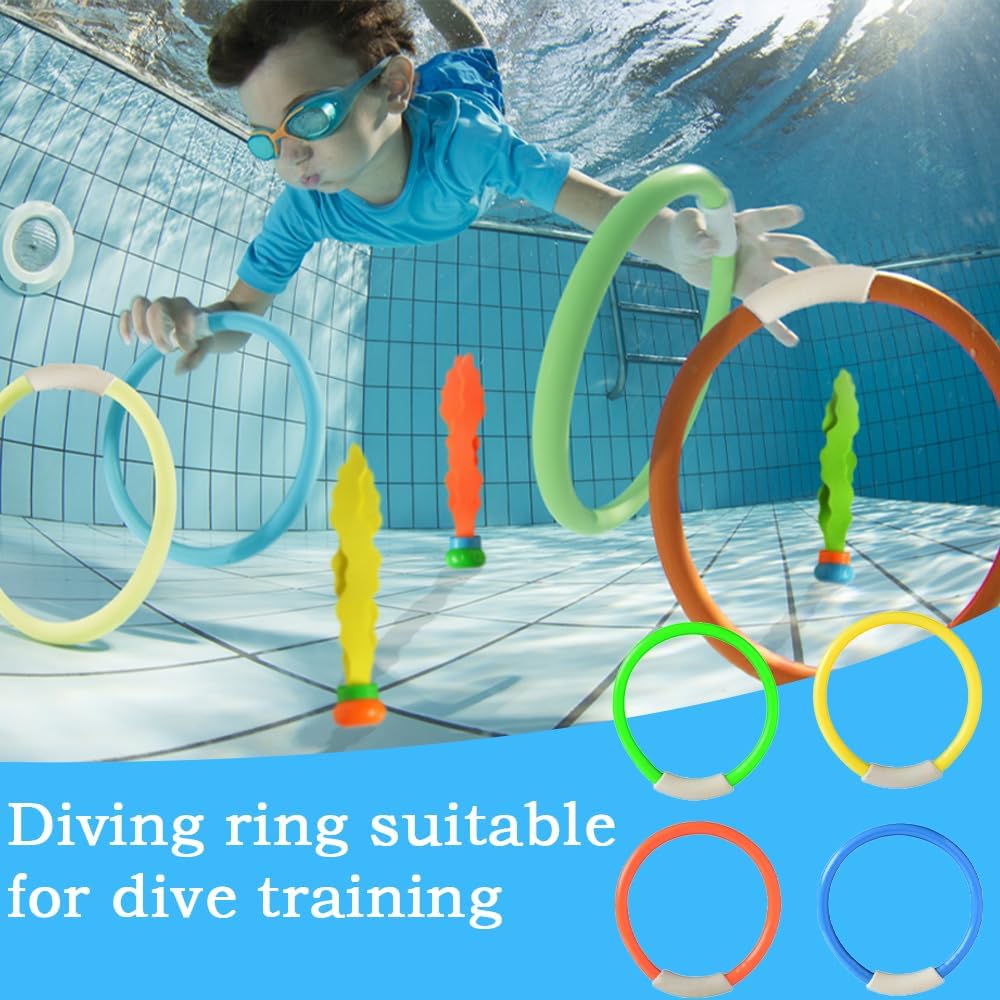 Juguetes de buceo, 11 piezas, juguetes de natación, piscina