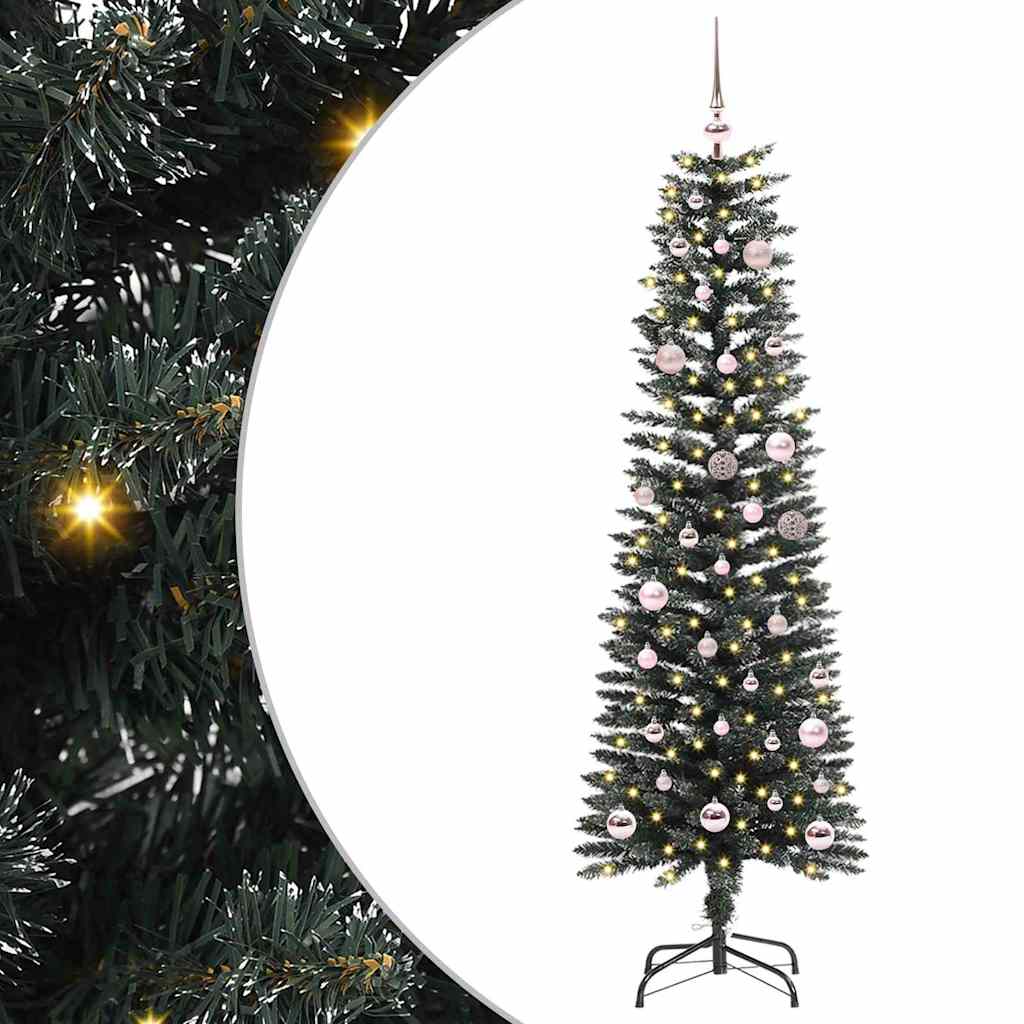 Sztuczna choinka Zielony 43 x 43 x 150 cm PVC, plastik i stal