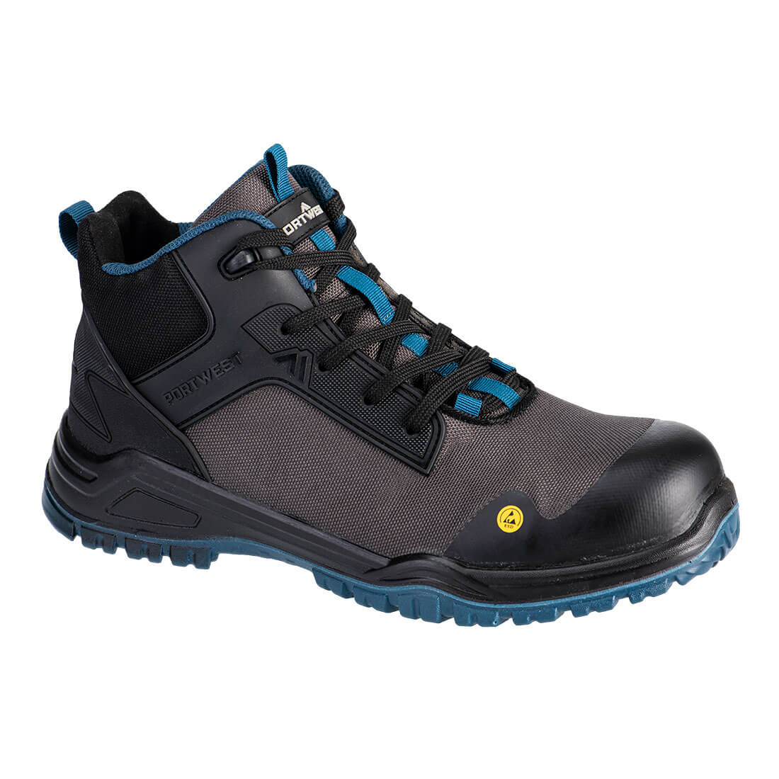 Chaussures hautes PORTWEST Bevel Composite S3S Noir / Bleu 41 - 3