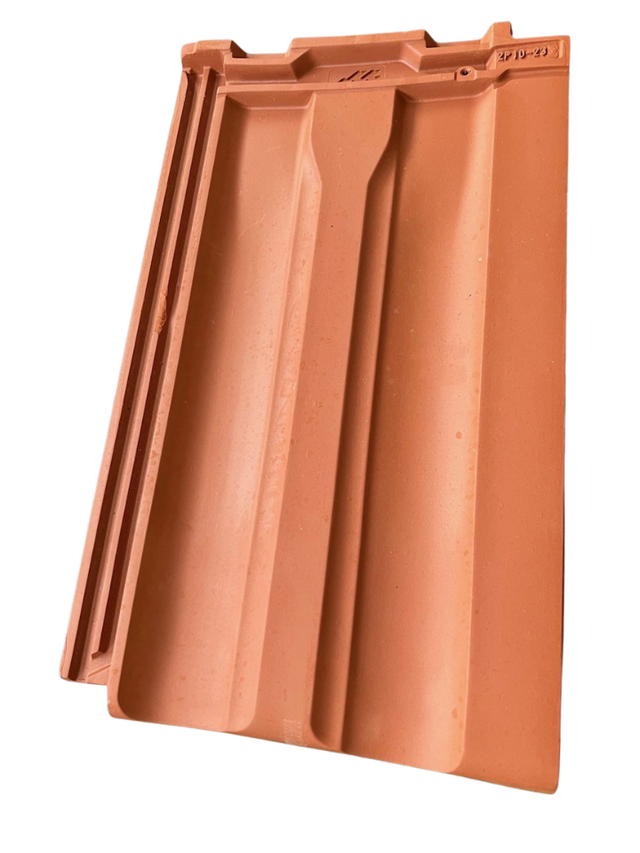 Tuile Traditionnelle NATURE PRO 12 couleur rouge terre cuite - Mat