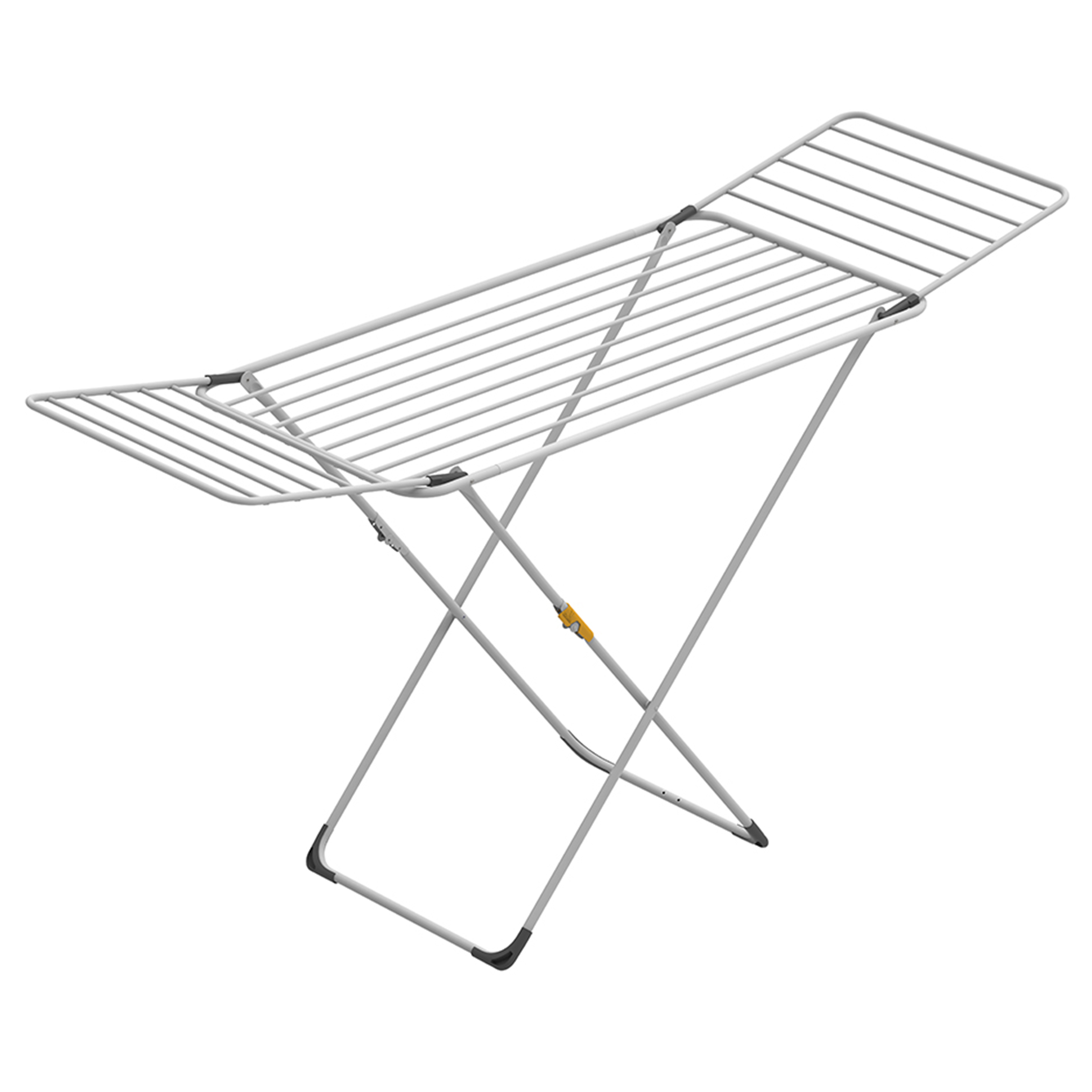 Rörets Suszarka na pranie Shape biała - zamykane skrzydła - mechanizm blokujący - 56 x 176 x 88 cm - powierzchnia suszenia 18 m