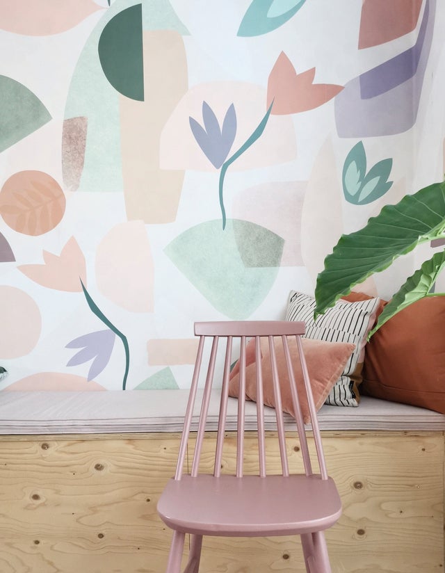 Roomblush - Pièces - Papier Peint Intissé - Chambre d'enfant - 200cm x 285cm