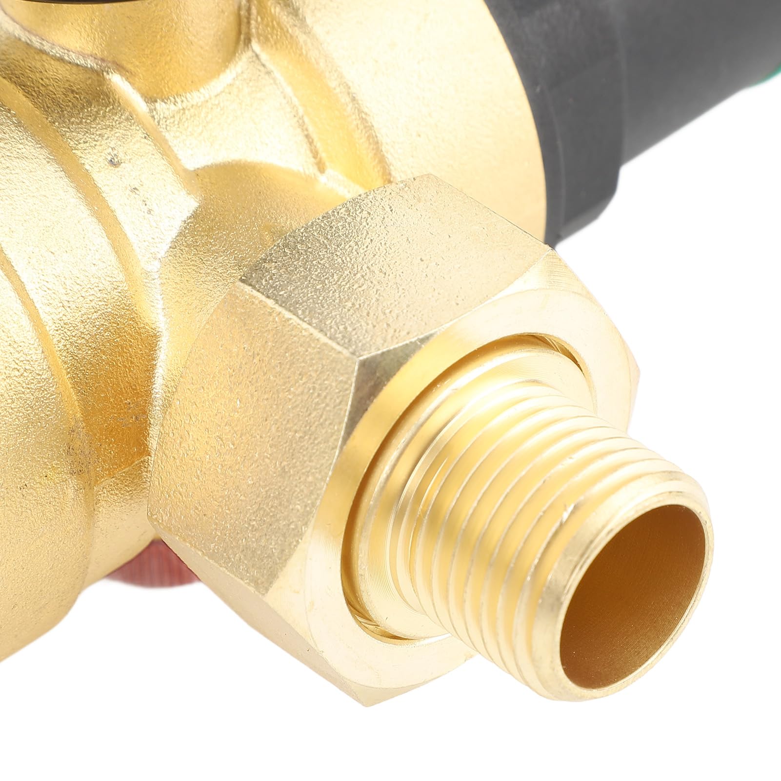 Régulateur de pression d'eau en laiton G3/4, vanne de réduction de pression d'eau avec manomètre, filtre à écran en acier inoxydable pour voyage en c - 8