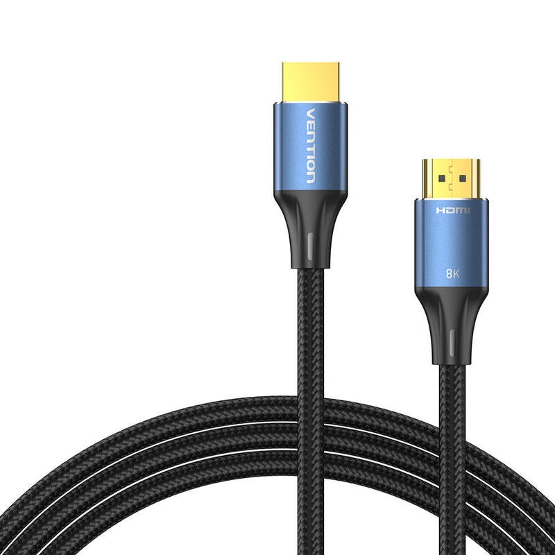 C�ble HDMI 2.1 8k vention alglg hdmi m�le hdmi m�le 1,5m bleu - 4