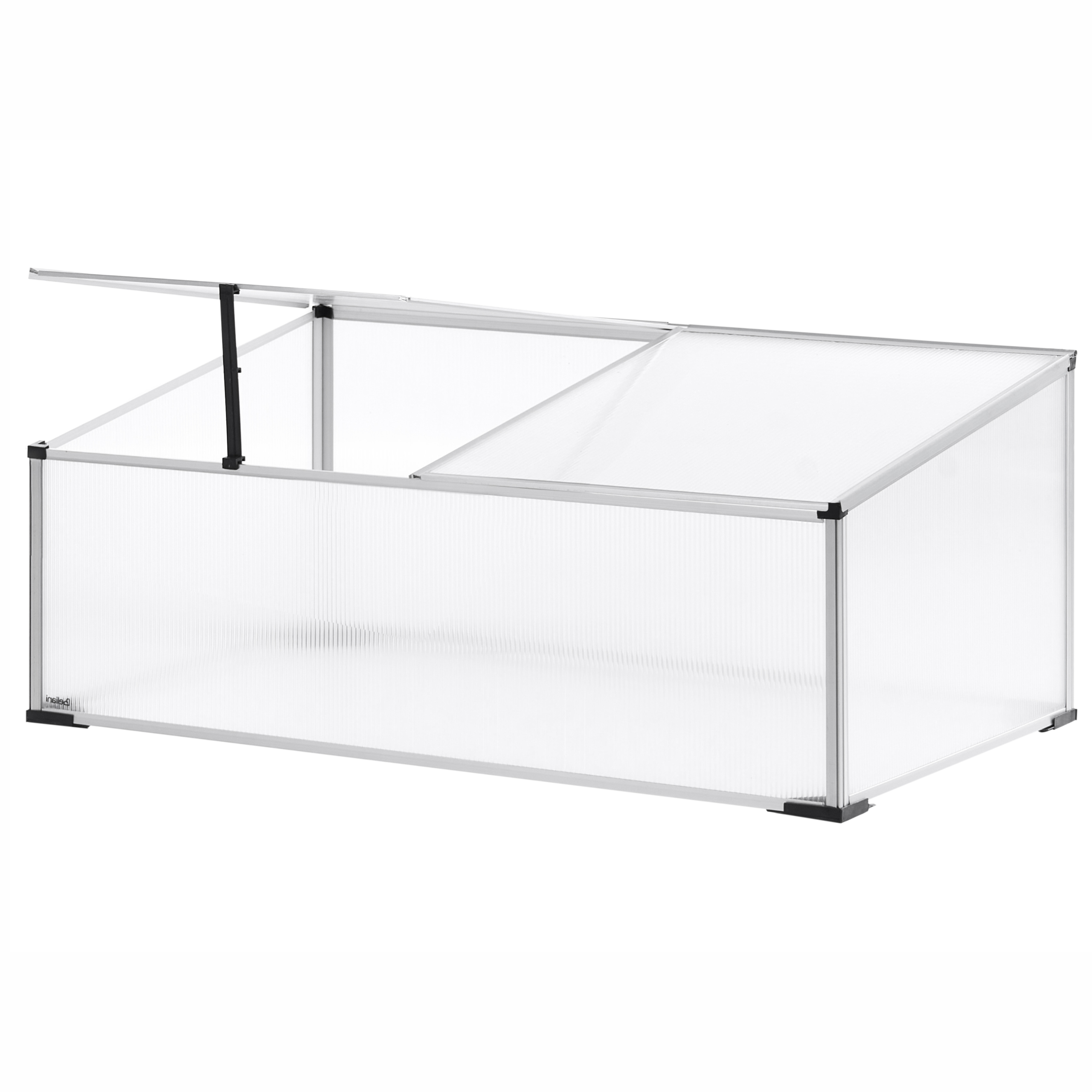 Seră pentru grădină SERIFOS Argintiu 60 cm