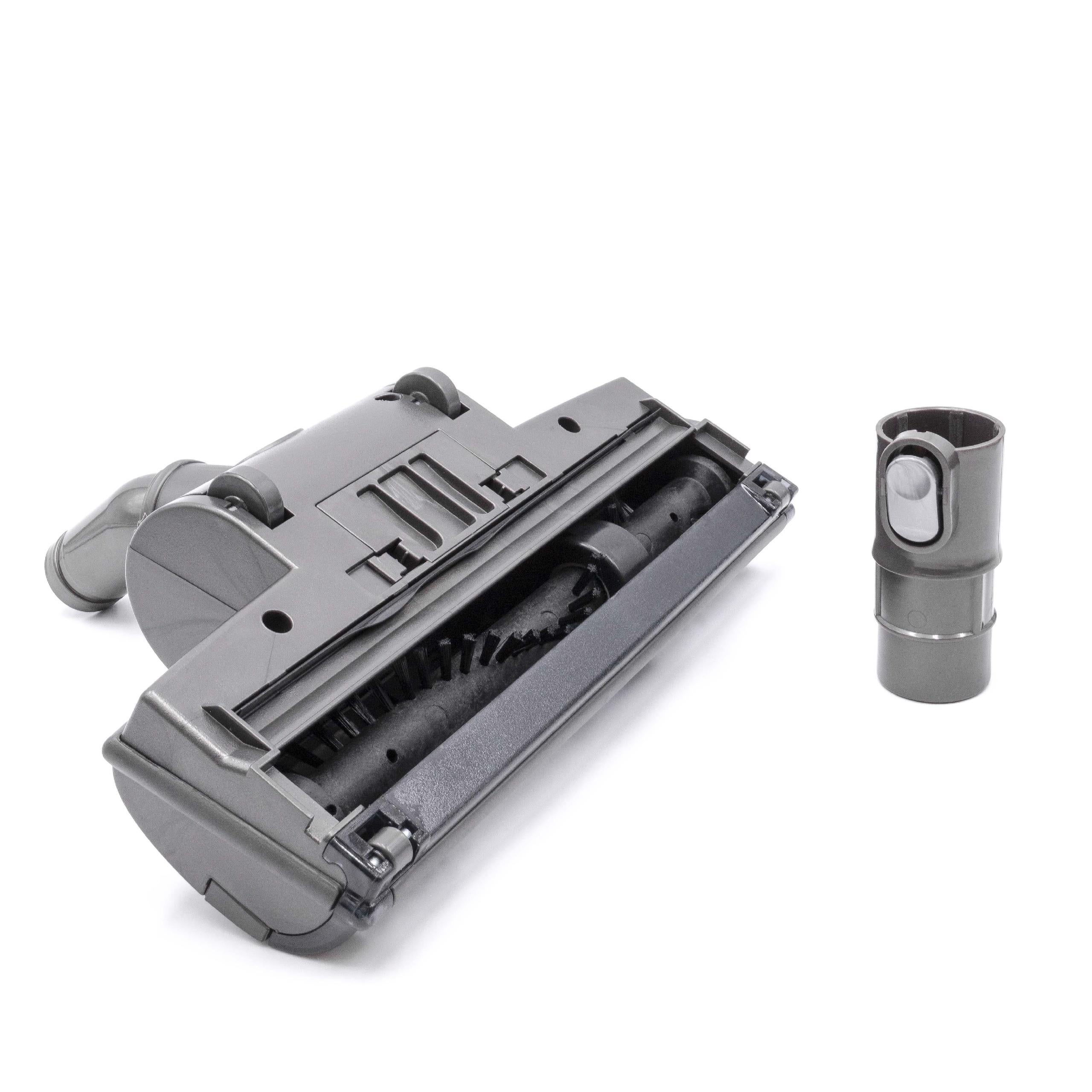 vhbw Buse turbo pour diverses aspirateurs avec connexion ronde 32 mm, compatible avec Dyson, adaptateur inclus, 28cm - 2