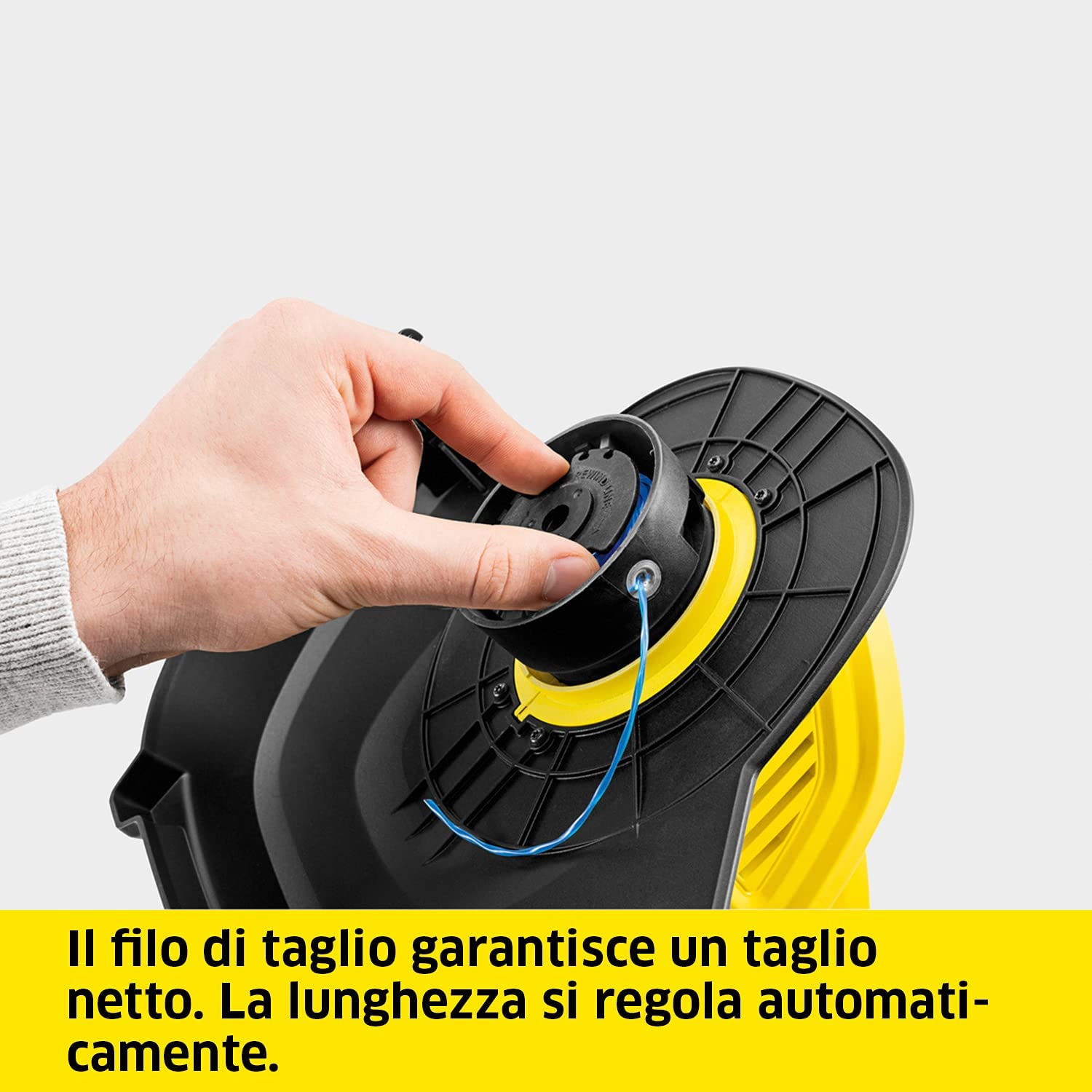 Trymer do trawy Kärcher LTR 18-25 bezprzewodowy 25 cm lekki i ergonomiczny - 9
