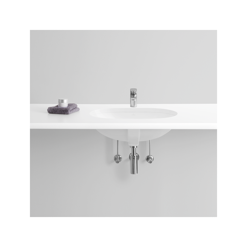 Lavabo encastrable villeroy et boch o.novo 60 x 35 cm