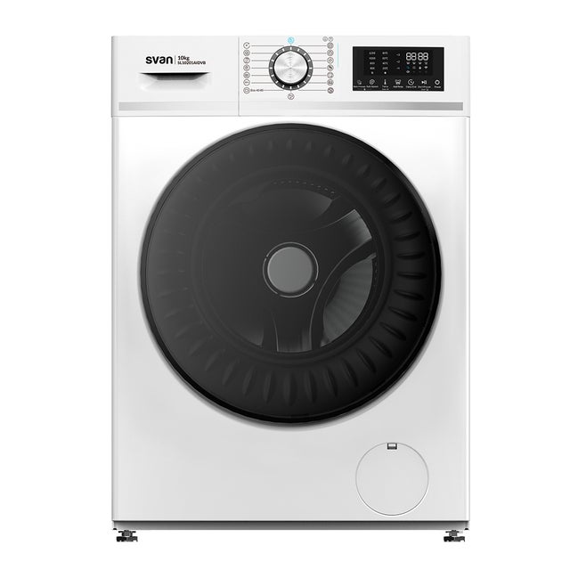 Lavadora 10 Kg Carga Frontal, Blanco, SL10201AIDVB. 1200 rpm, Motor Inverter, 16 Programas, Tambor Acero Inoxidable, Clase de Eficiencia Energética A