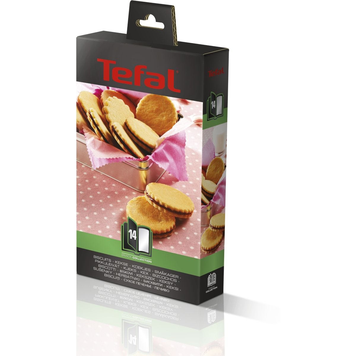 Plaque TEFAL XA801412 - biscuits snack collection | Leroy Merlin