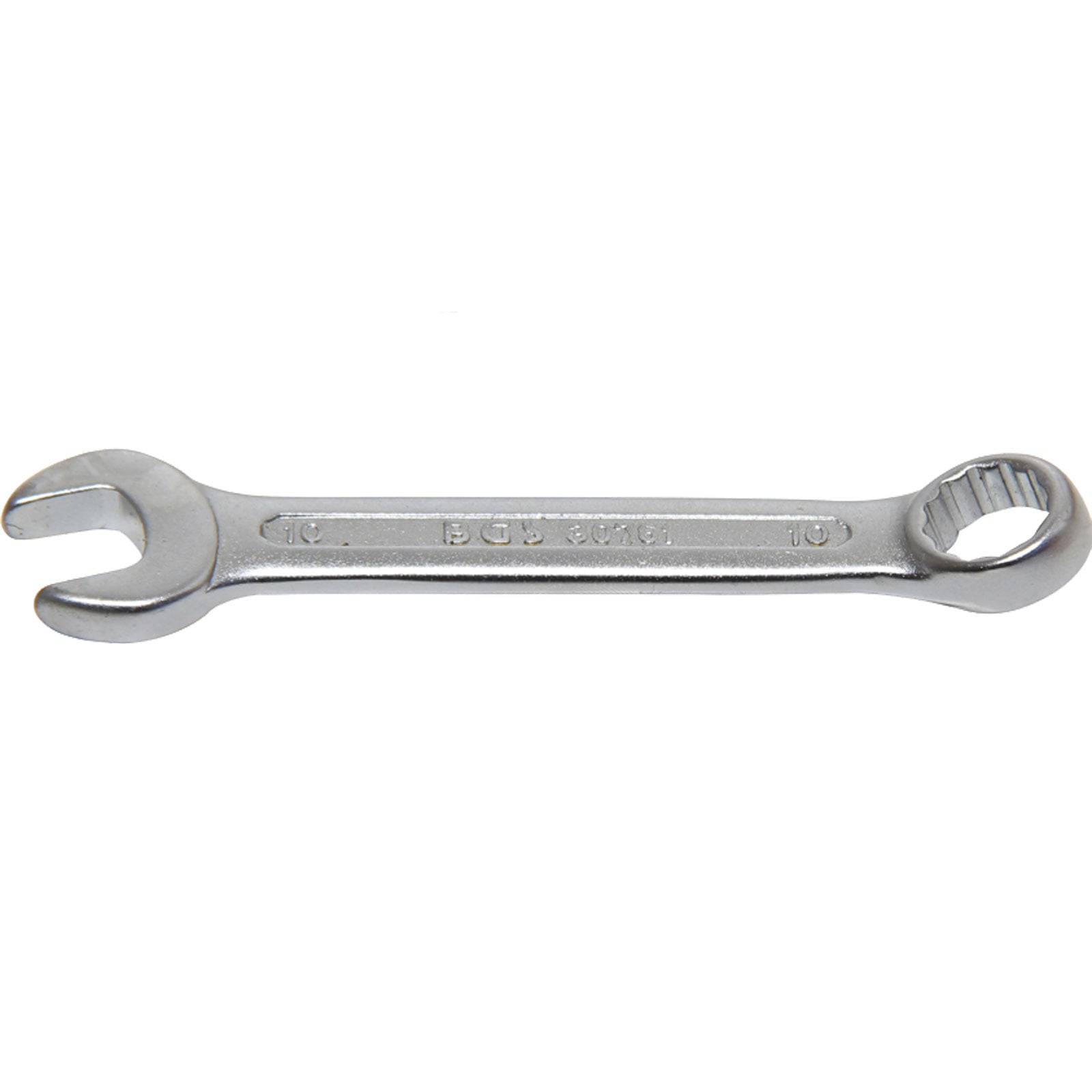 BGS Klucz płasko-oczkowy, bardzo krótki SW 10 mm - 30761