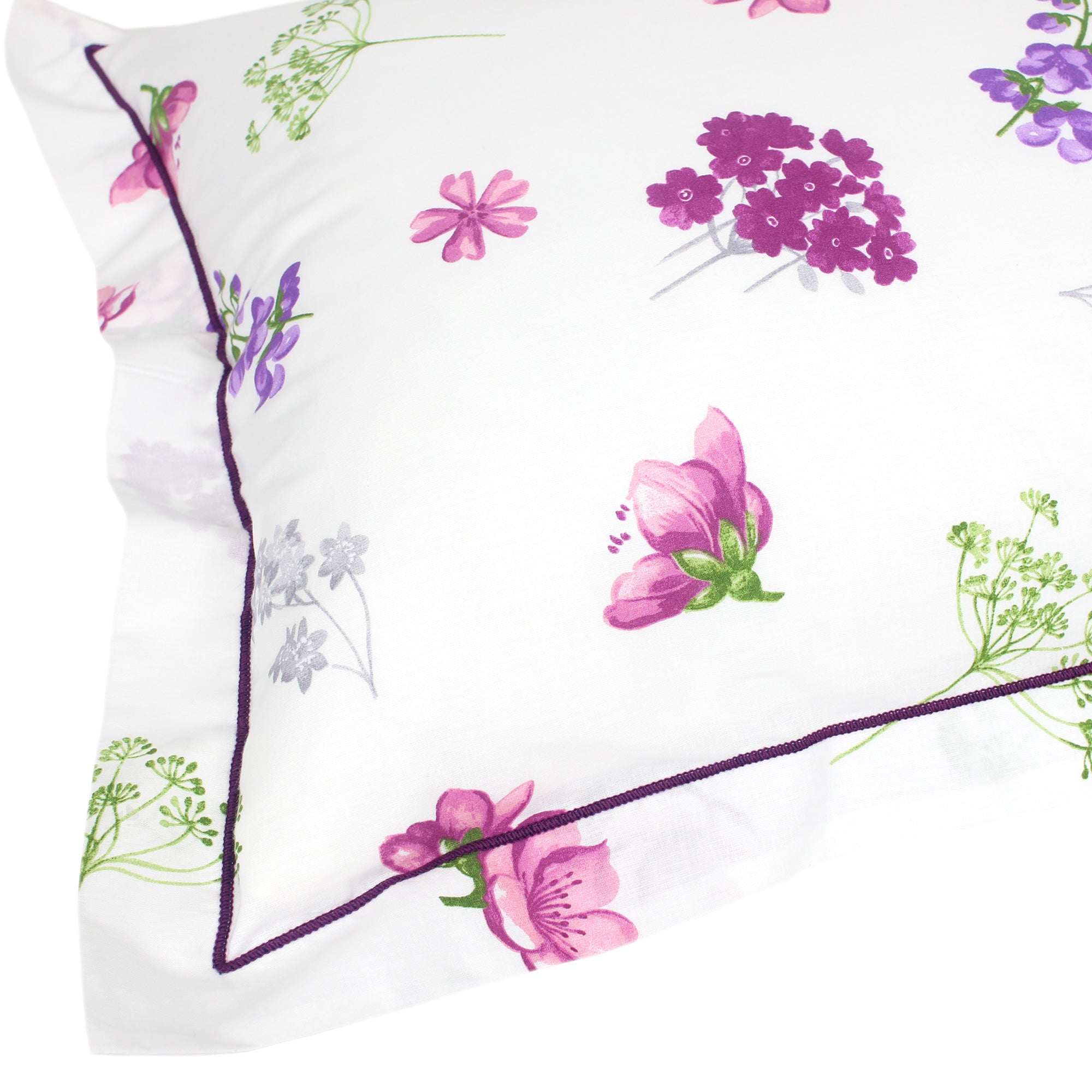 Taie d'oreiller 70x50 cm coton PRETTY blanc - 5