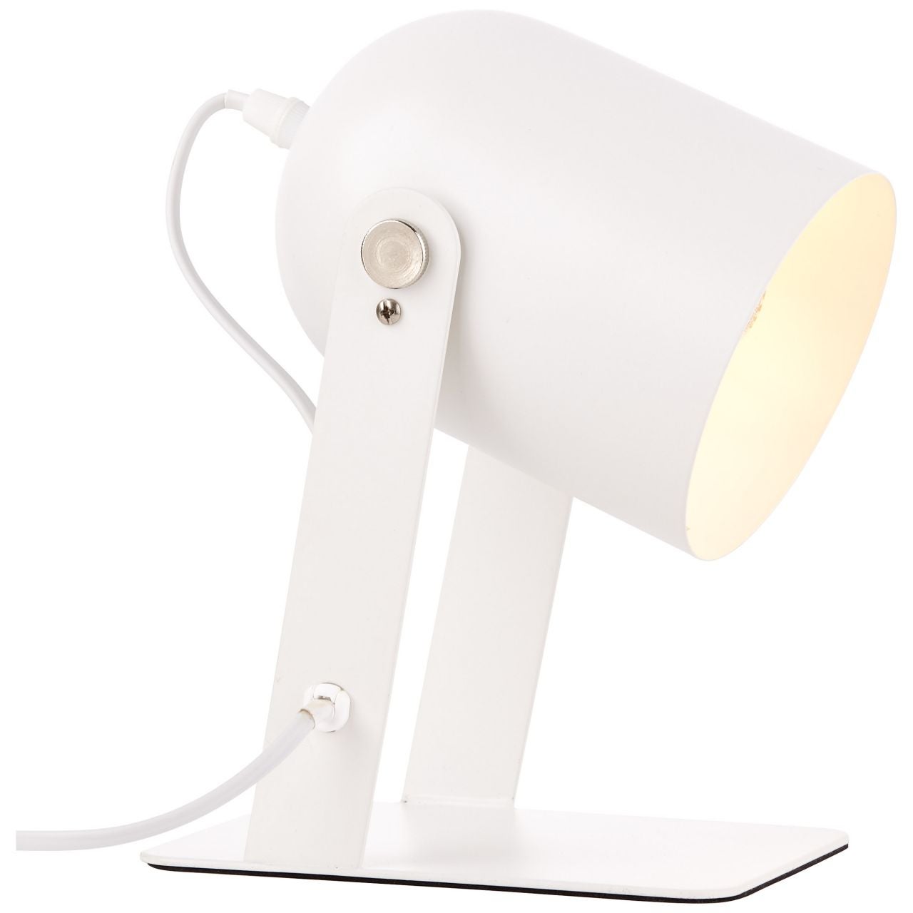 Lampa BRILLIANT, lampa sufitowa LED Cubix 3-płomienna biała, metal / tworzywo sztuczne, 1x 25W zintegrowana dioda LED, (2400lm, 3000K), A - 3