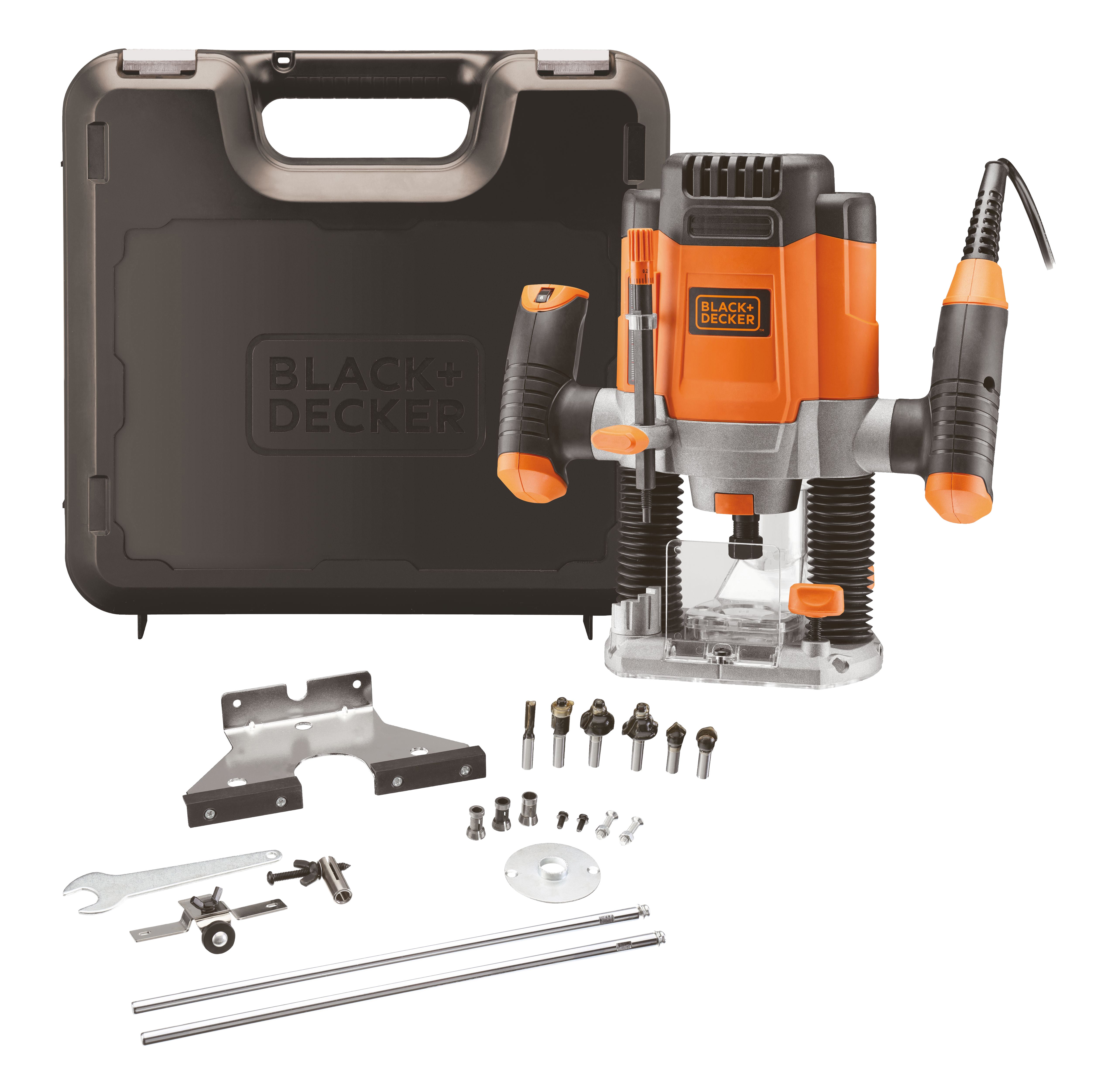 Black + Decker  Fresadora B+D Kw1200eka-Qs , Leroy Merlin
