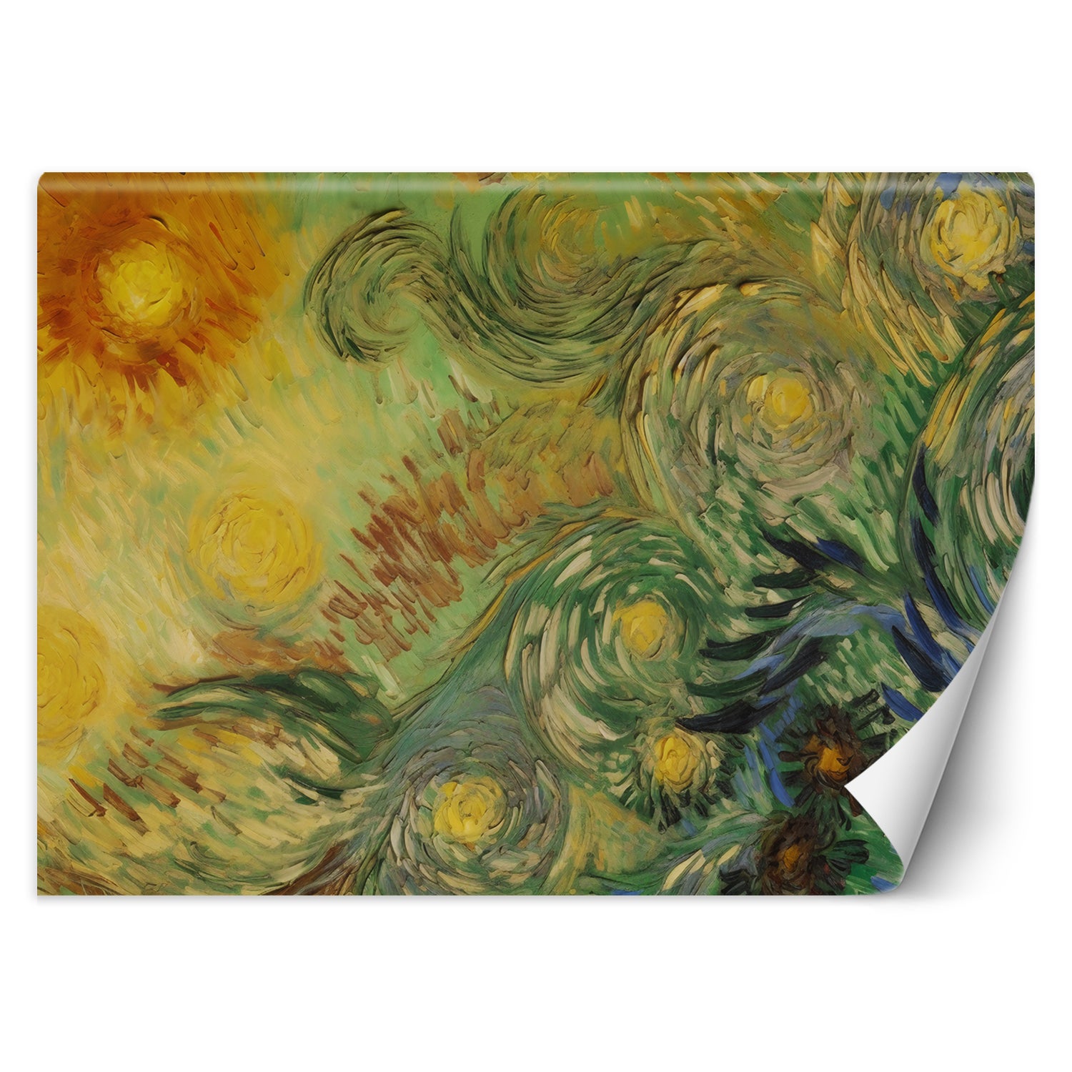 Fototapeta, Słoneczniki abstrakcja - V. van Gogh 400x280