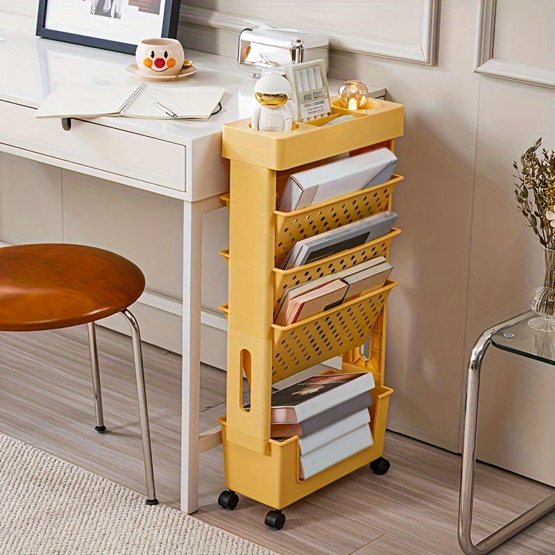 Carrello libreria mobile, carrello a 4 livelli ... - Leroy Merlin