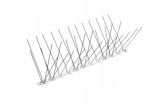 QWORK 4pz x 25cm Spuntoni Anti Uccelli in Acciaio Inox per Tetto Recinzione Balcone - Lunghezza Totale 1 M QWORK 4pz x 25cm Spuntoni Anti Uccelli in Acciaio Inox per Tetto Recinzione Balcone - Lunghezza Totale 1 M