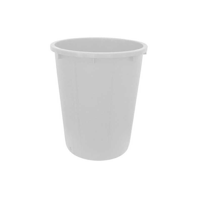 TONTARELLI -- BIDONE IMMONDIZIA 'GRACE' Lt 50 - cm 40,5 x 32 x h 65,5 panna