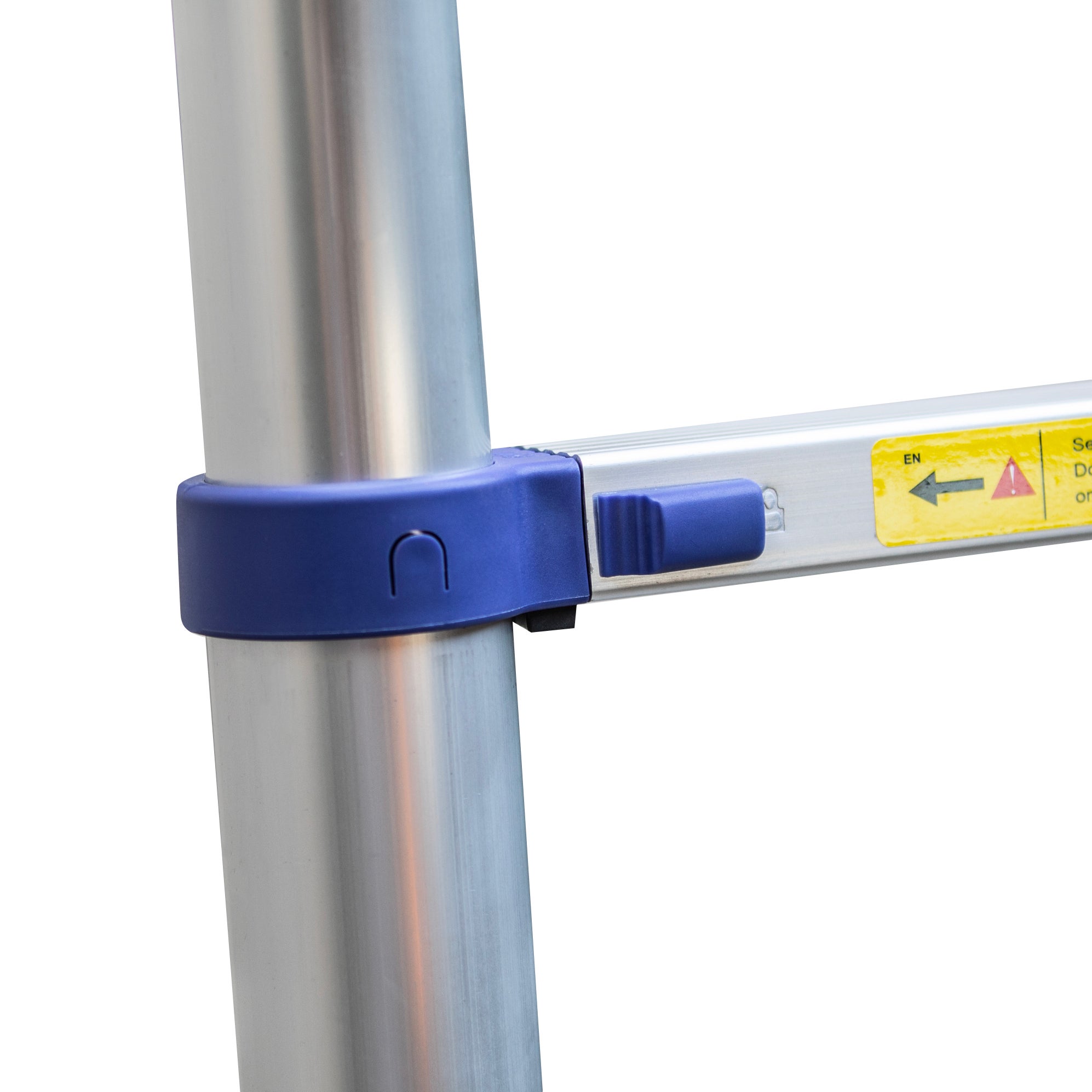 HOSTRÖM Echelle télescopique articulée 6,2m STEMPAKT, escabeau 2x10 marches pliable professionnel multifonction, H max travail 7,1m, garantie 5 ans - 7